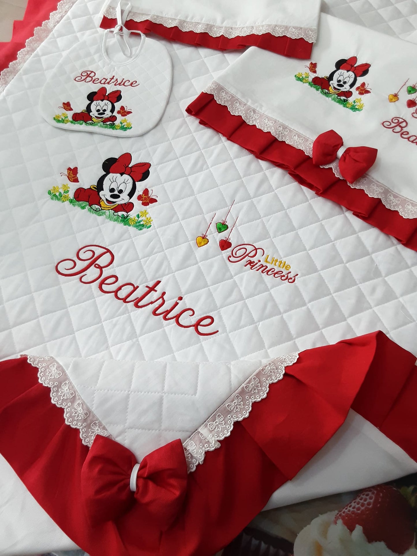 Set Nascita Personalizzato - n.4 fatti a mano