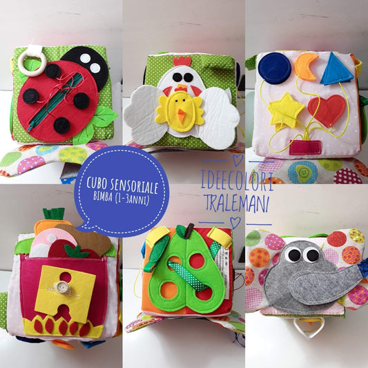 Cubo montessoriano per bambina