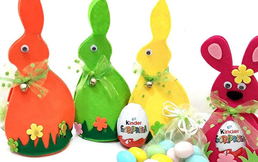 Bomboniere Pasqua con Coniglietti profilo