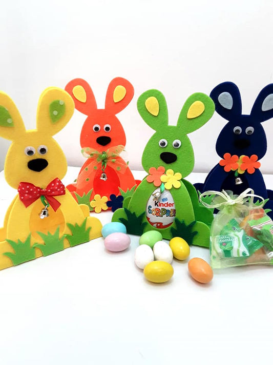 Bomboniere Pasqua con Coniglietti Front