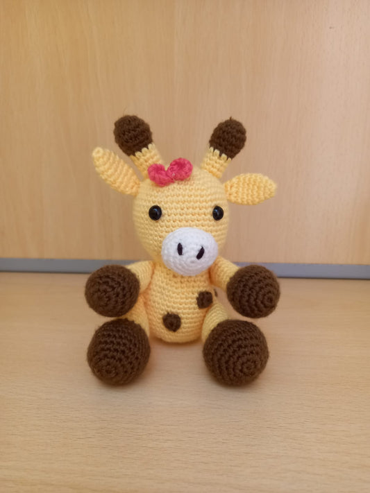 Giraffina Amigurumi  – Peluche Idea Regalo in crochet
