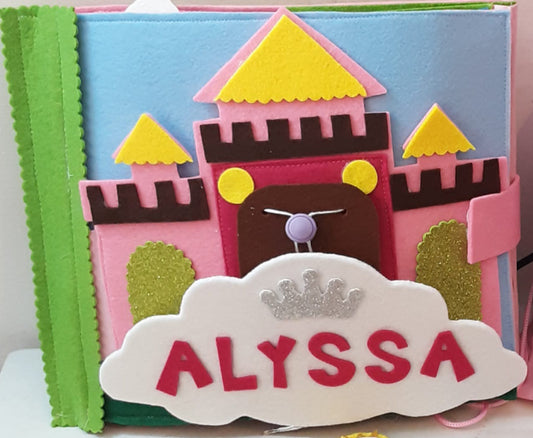 Quiet Book montessoriano LE PRINCIPESSE