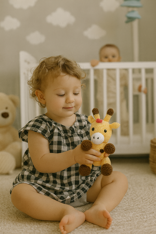 Giraffina Amigurumi  – Peluche Idea Regalo in crochet