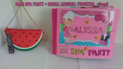 Quiet Book montessoriano SPA PARTY