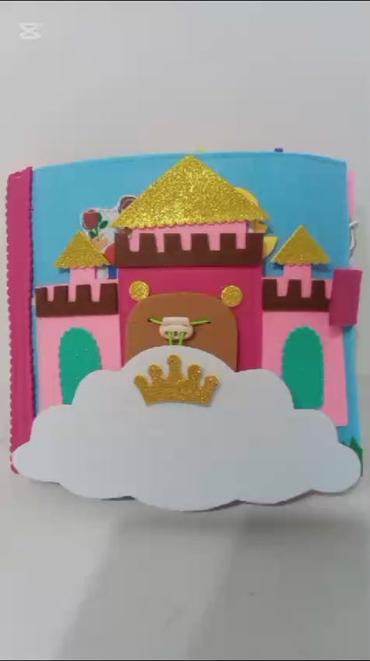 Quiet Book montessoriano LE PRINCIPESSE